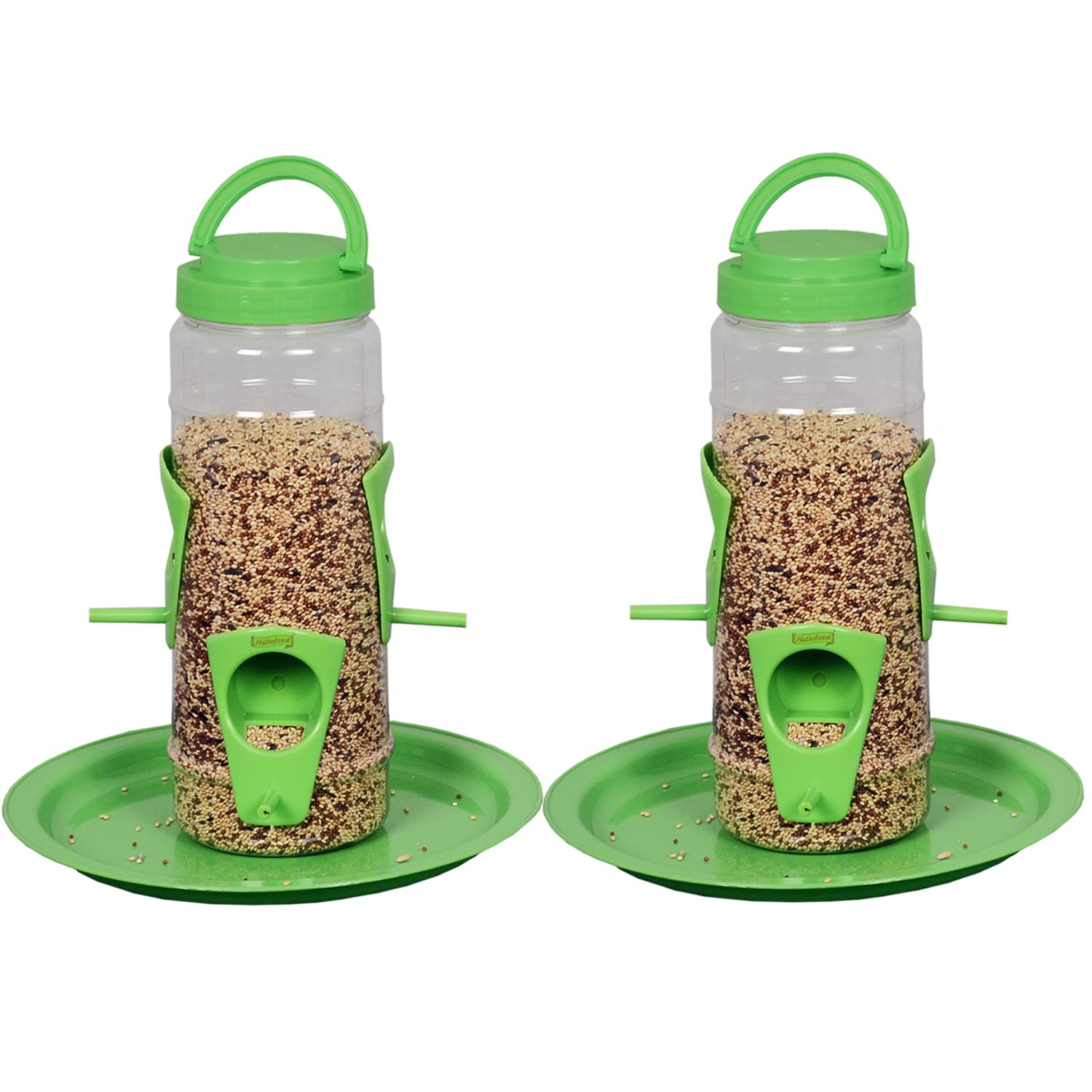 Hallofeed Bird Feeder, Transparent (2 Pieces) (B0BTTJXSZJ) Amazon Price History, Amazon Price Tracker