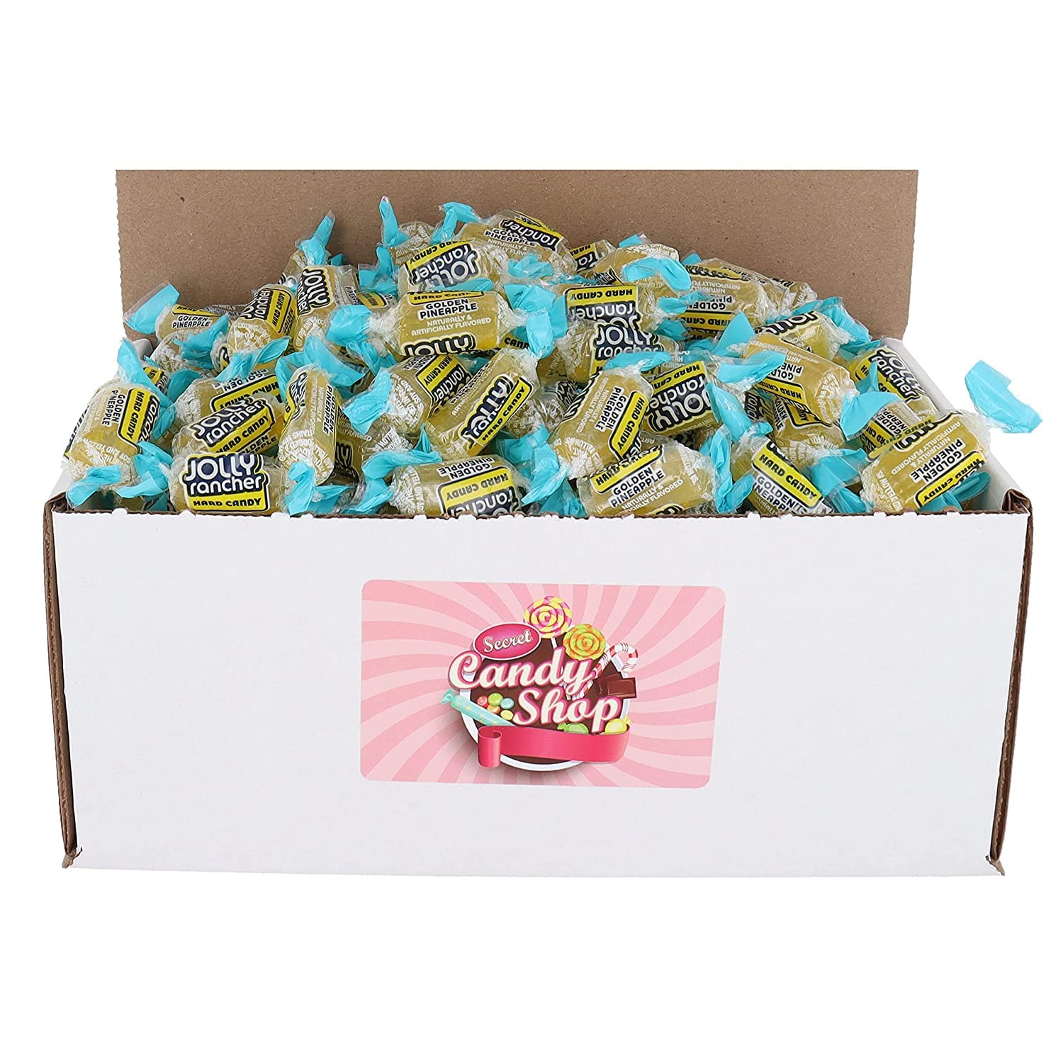 Jolly Rancher Hard Candy in Box, 200 candies (Individually Wrapped) (Golden Pineapple)