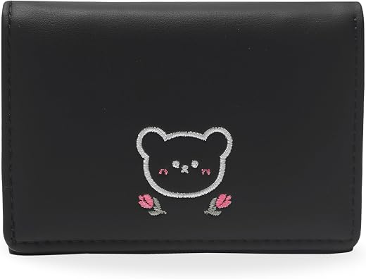 INOVERA (LABEL) Trifold Wallets for Girls, Women - Faux Leather Mini Credit Cards, Cash Holder Wallet - Small Pocket Purse...