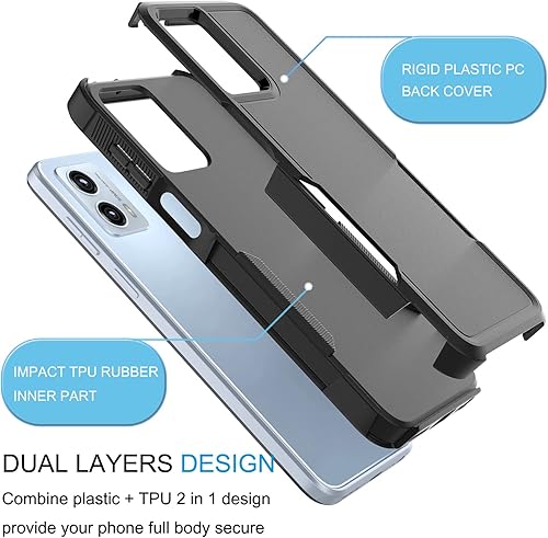 Miniatura 7 de Tekcoo Funda para Motorola Moto G Power 5G 2023  Moto G 5G 2023  XT2313 prueba de caídas de grado militar absorción de golpes resistente a los