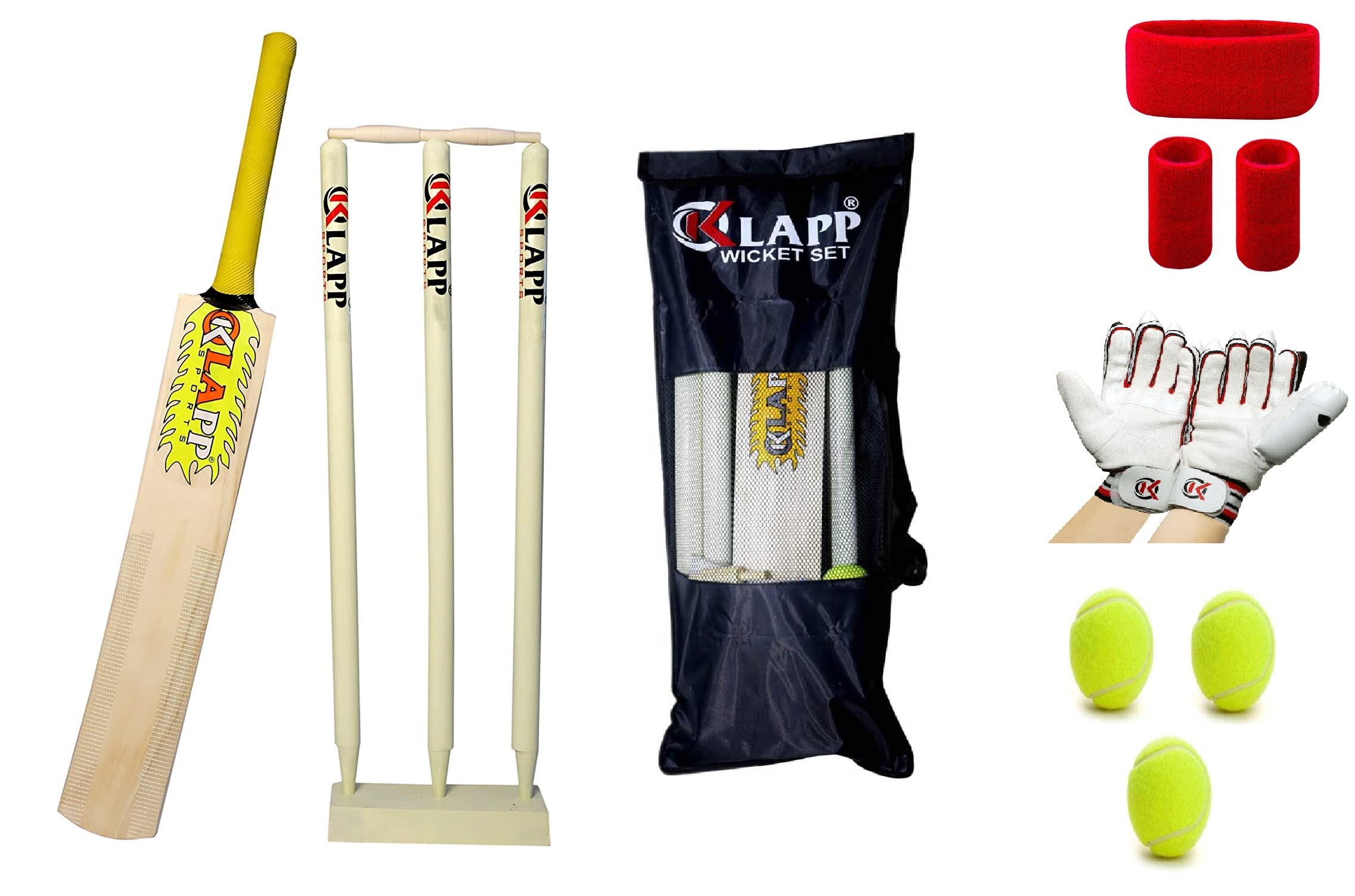Klapp Popular Willow ECO Cricket Kit (SIZE-7)