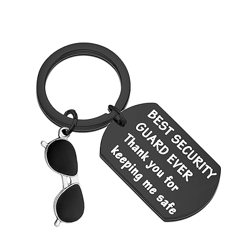 MAOFAED Security Guard Gift Thanks For Keeping Me Safe Security