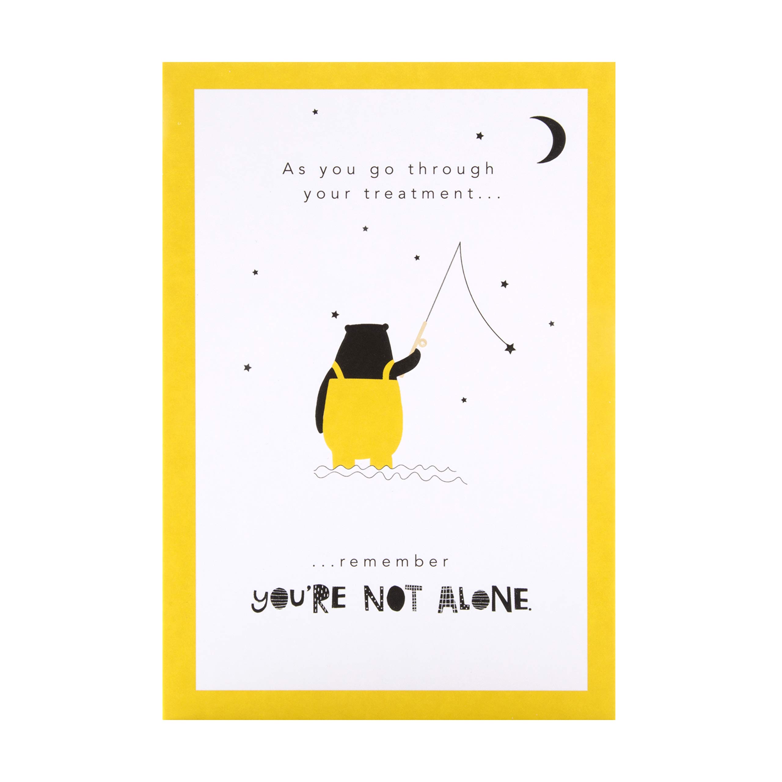 Treatment Support Card from Hallmark - Cute Embossed Design