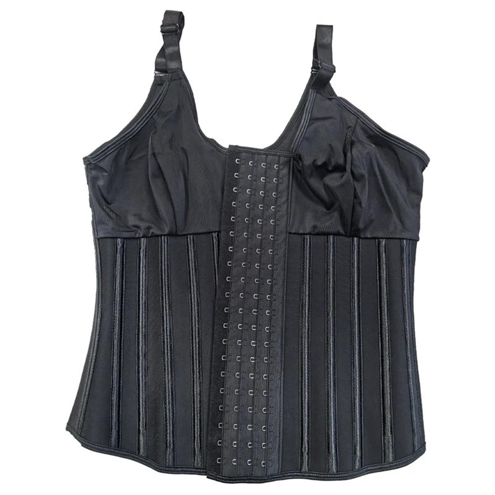 Faja moldeadora de látex, chaleco, entrenador cintura, corsé con gancho, cinturón plano for el vientre, funda adelgazante, moldeador cuerpo