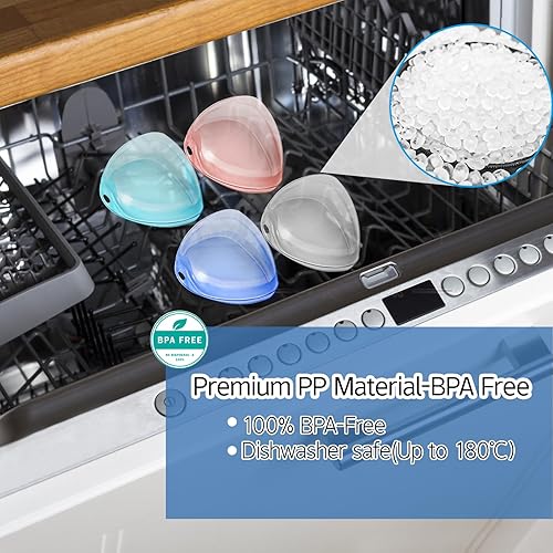 Miniatura 4 de Estuche para chupete, paquete de 3 fundas para chupete sin BPA con cordón para bolsa de pañales, caja contenedor para chupete para bebé, pezón de