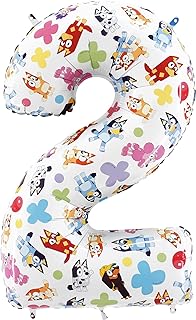 ToylandÂ® 26 Inch Bluey & Bingo Number Foil Balloon - Kids Party Balloons - Number 1-5 Available