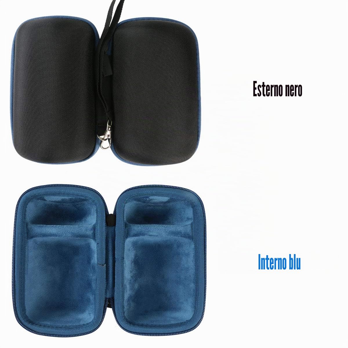 Custodia Rigida EVA Per Sony SRS-XB12, XB13 E XB100 – Protezione Antiurto E Impermeabile Con Cinturino