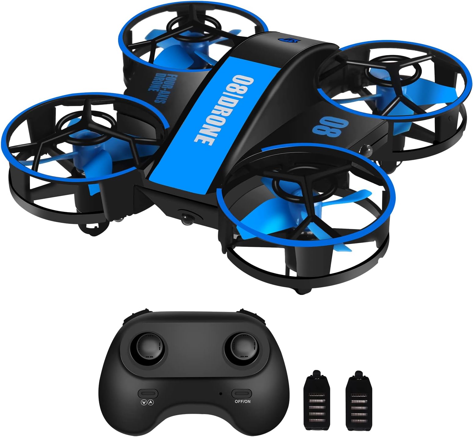 RC Drone, Mini Drones with LED Lights RC Quadcopter Headless Mode 2.4GHz 4 Chanel 6 Axis Gyro Steady Hold Height Helicopter for Training