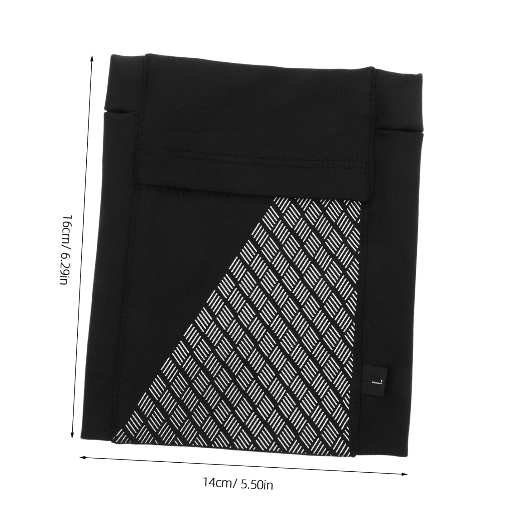 BCOATH Running Arm Bag Sports Running Pouch Cellphone Arm Bag Sports Armband Holder Workout Armband Holder Workout Phone Pouch Black Polyester