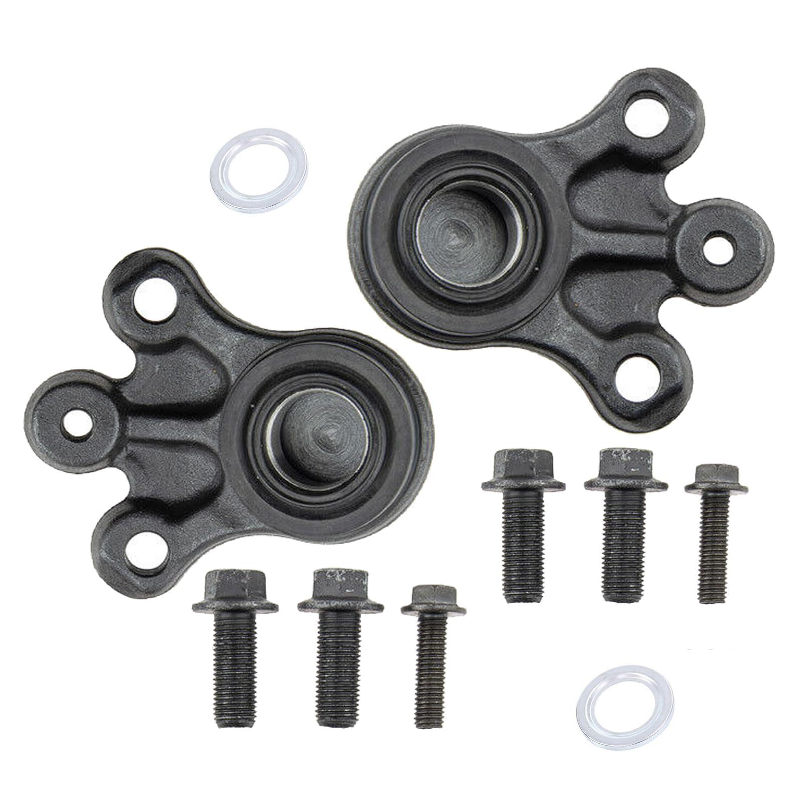 Partsline (Lot de 2) Rotule de suspension inférieure avant gauche et avant droite compatible avec C5 III, C6, 407, 508 3640.58 3640.72