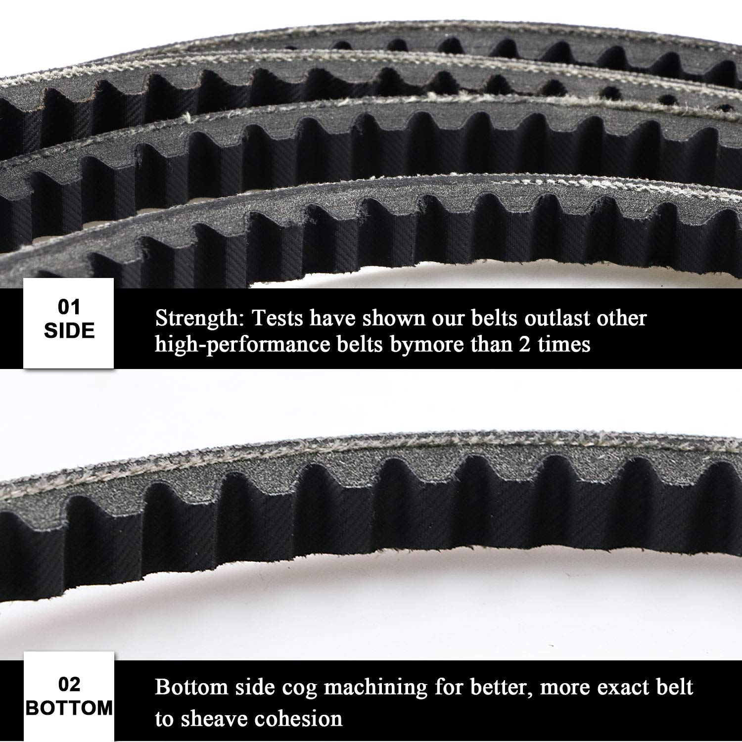 Buy 1/2 X 66 Kevlar Deck Belt for John Deere M82462 240355D GT225