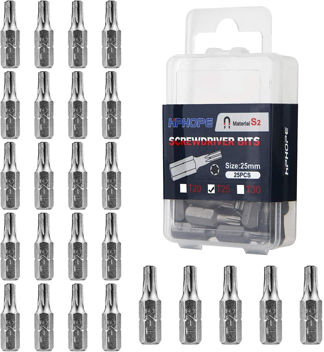 Bosch Schrauberbit Diamond Impact T20 25mm 10er-Pack Bosch Schrauberbit Diamond Impact T20 25mm 10er-Pack