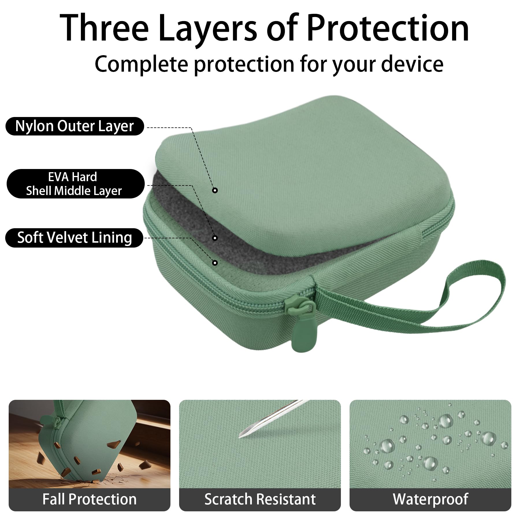 co2CREA cassa custodia borsa per Fujifilm INSTAX Mini LIPLAY/LiPlay