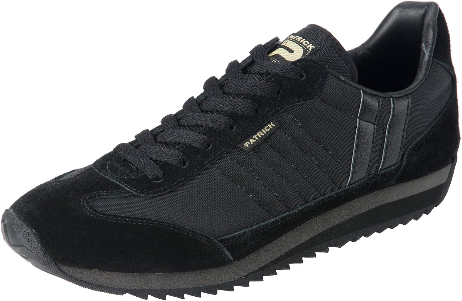 パトリック　スニーカー　マラソン　サイズ44　27.5cm ネイビー/オフホワイト(ベージュ) 44 (27.5cm)｜30周年記念モデル PATRICK パトリック MARATHON30th マラソン 白 ホワイト 506500 靴 スニーカー  日本製 Japan(新品)(正規品)