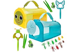 Melissa & Doug Net Bug Catcher Kit - Premium Backyard Bug Exploration...