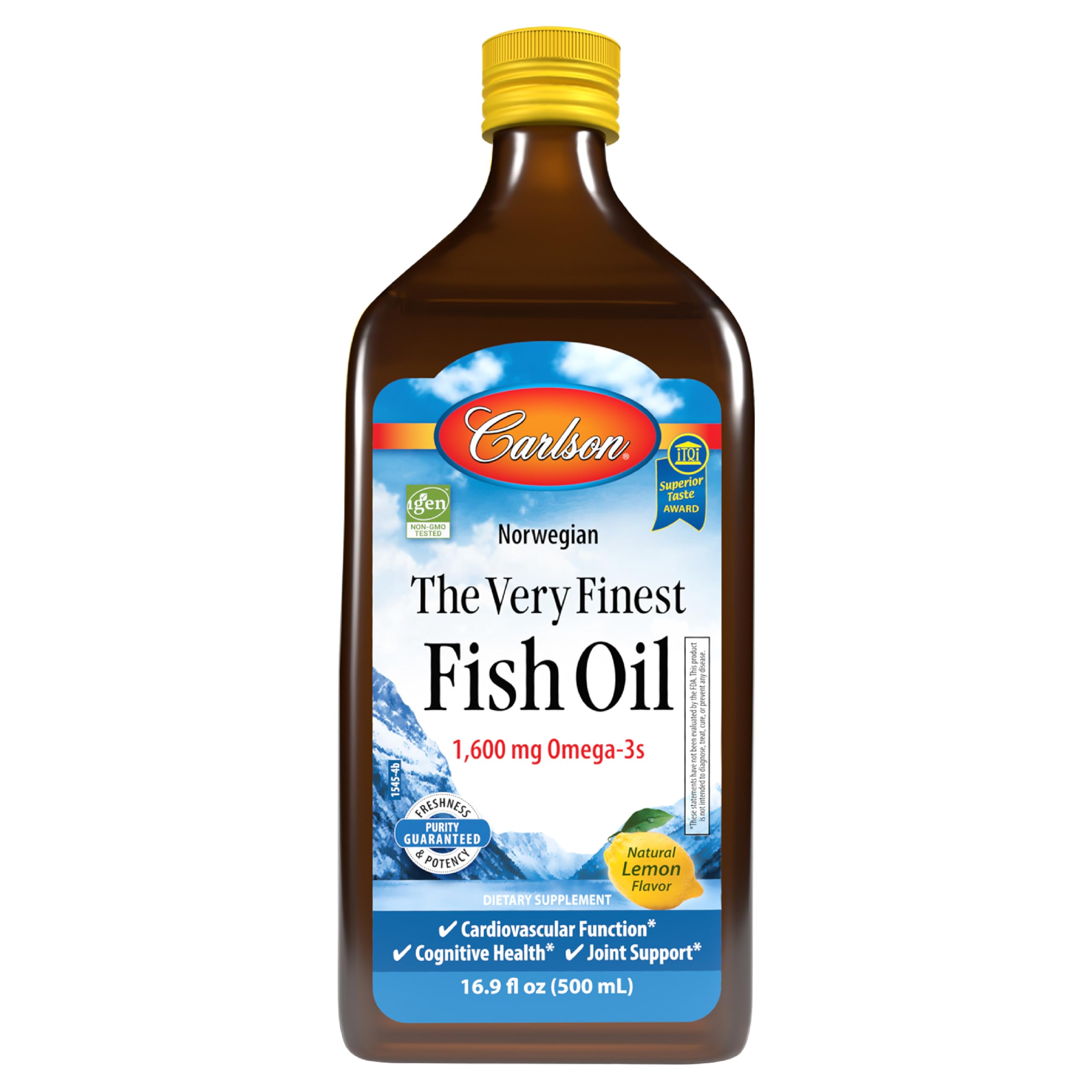 CarlsonFish Oil Lemon 16.9fl o