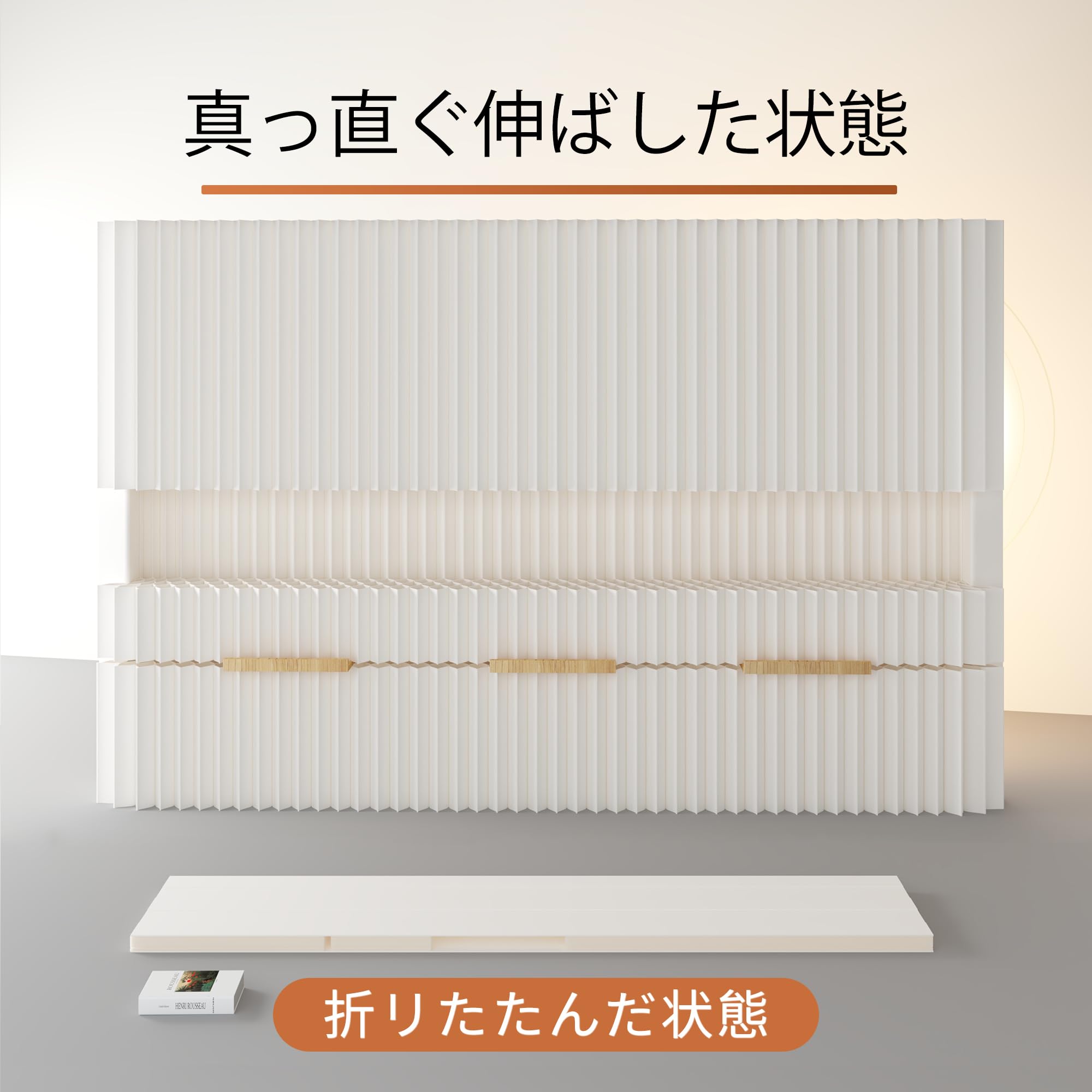 展示台高さ2.2ｍ長さ3-4ｍ陳列用品組立不要折りたたみパーテーション間仕切り Amazon.co.jp: ペーパーパーテーション 間仕切り 組立不要 折りたたみ