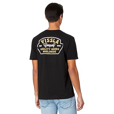 VISSLA Quality Goods Organic Short Sleeve T Shirts Men