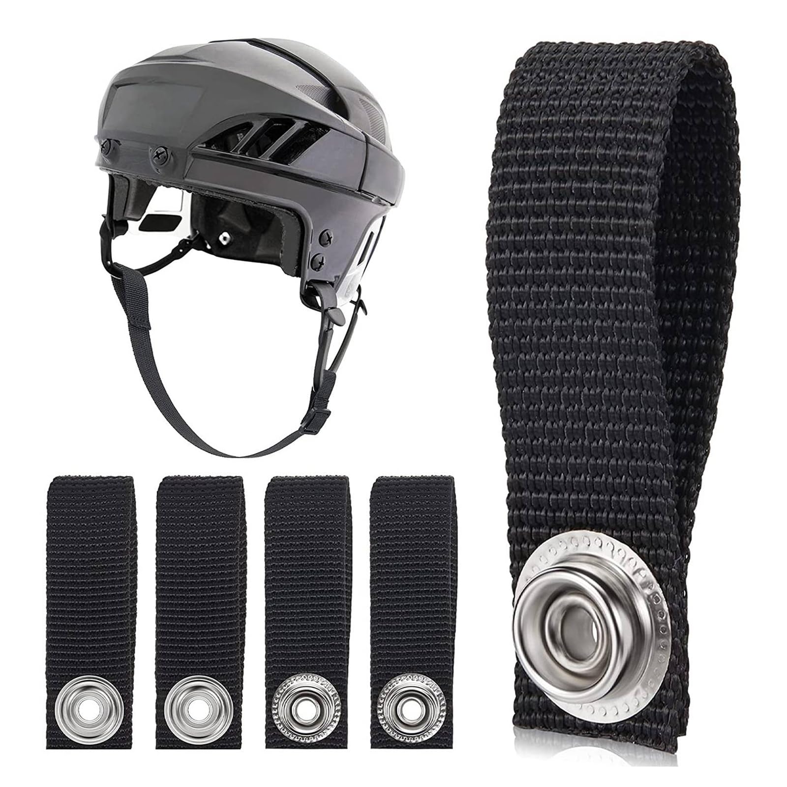 KAIXINXIN Pack of 6 Hockey Helmet Detachable Helmet Helmet Replacement Strap with Single