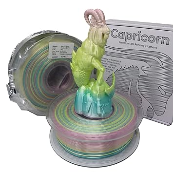 Capricorn's Silky Bright Rainbow UV Filament - 1.75mm 1 KG