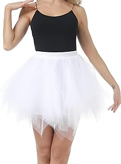 Women's Vintage Tutu Skirt, 50s Ballet Bubble Dance Skirt Petticoat Costume for Cosplay Party - Buy now