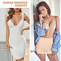 Vista 6 de Womens Seamless Shaping Boyshorts Panties Tummy Control Underwear Slimming Shapewear Shorts