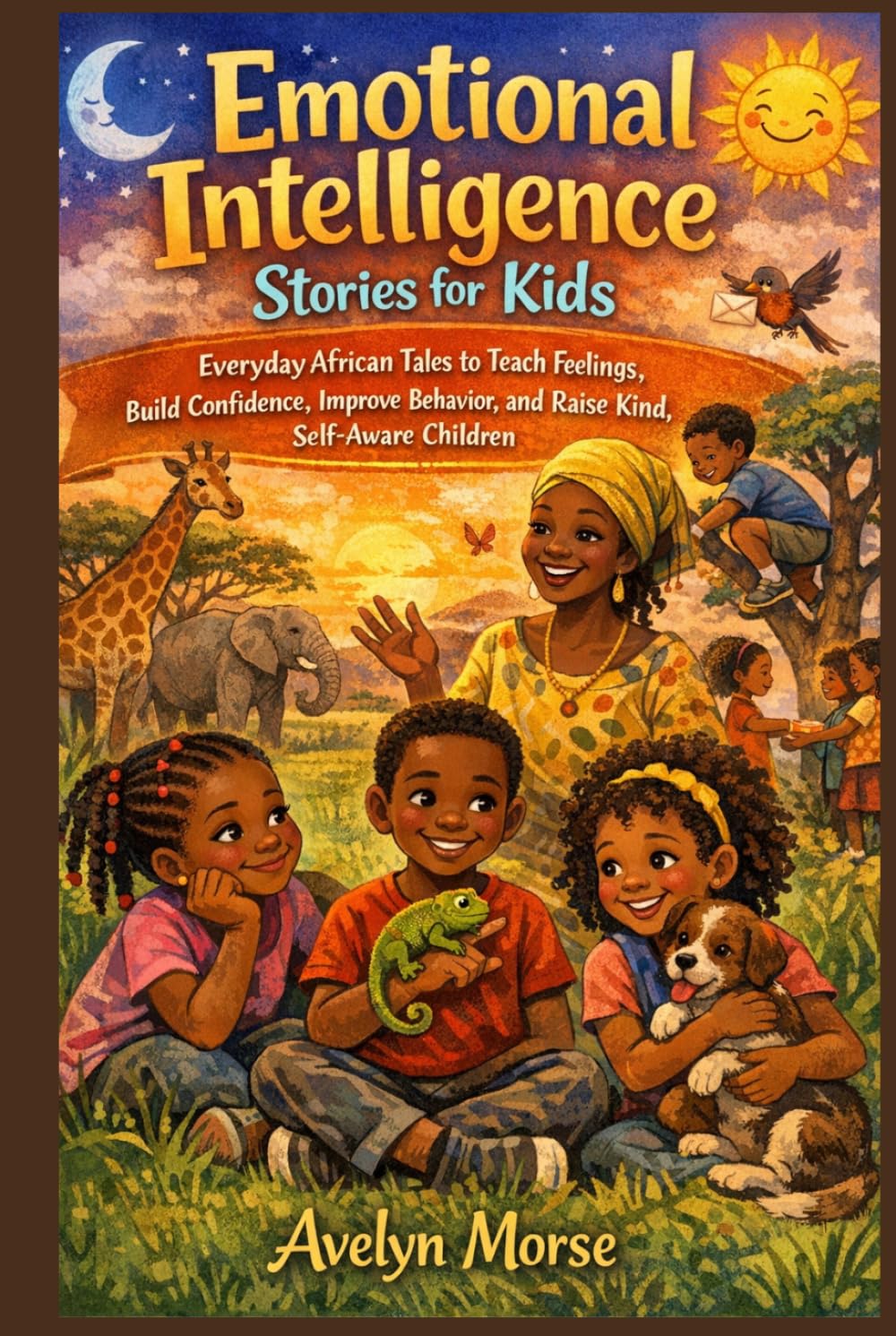 Emotional Intelligence Stories for Kids: Everyday African Tales to Teach Feelings, Build Confidence, Improve Behavior, and Raise Kind, Self-Aware Children