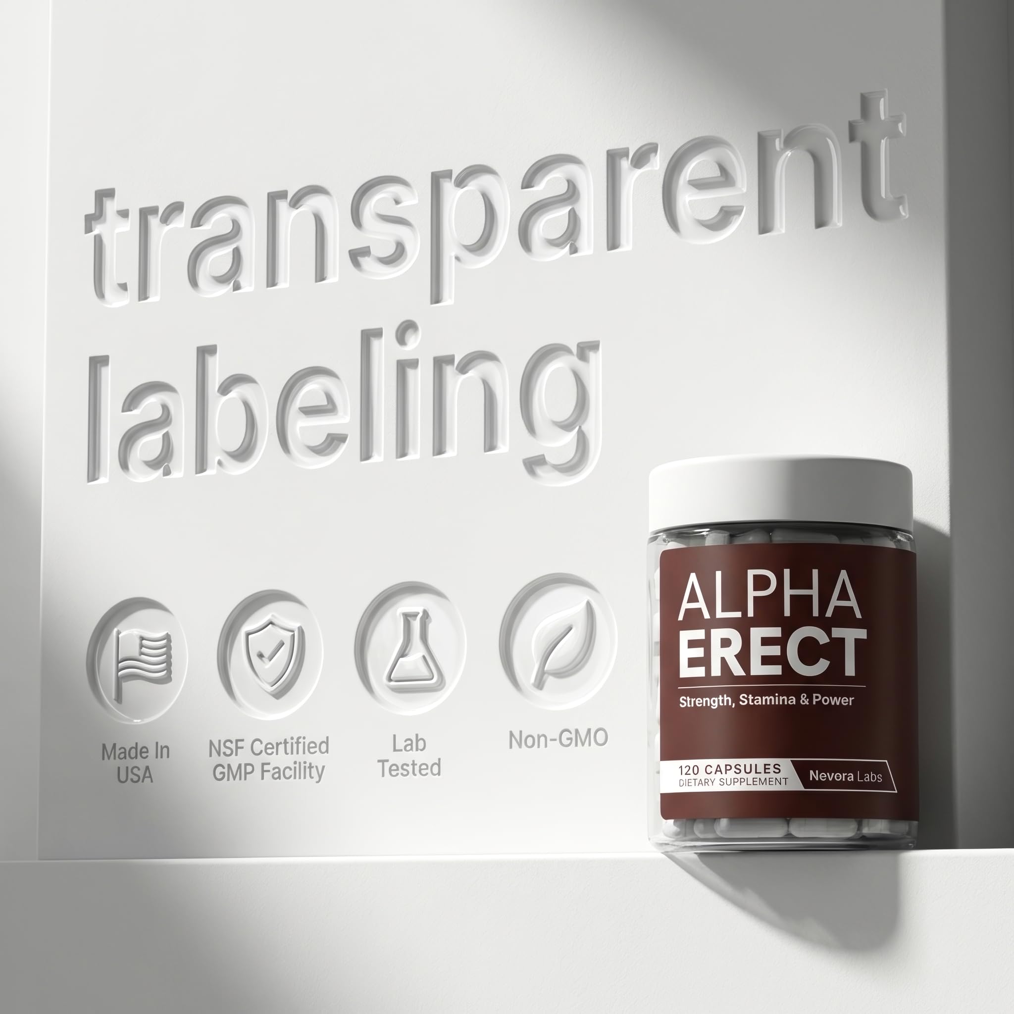 Alpha Male Enhancing Supplement, Size, Strength & Stamina — 120 Capsules — Amazon image 4