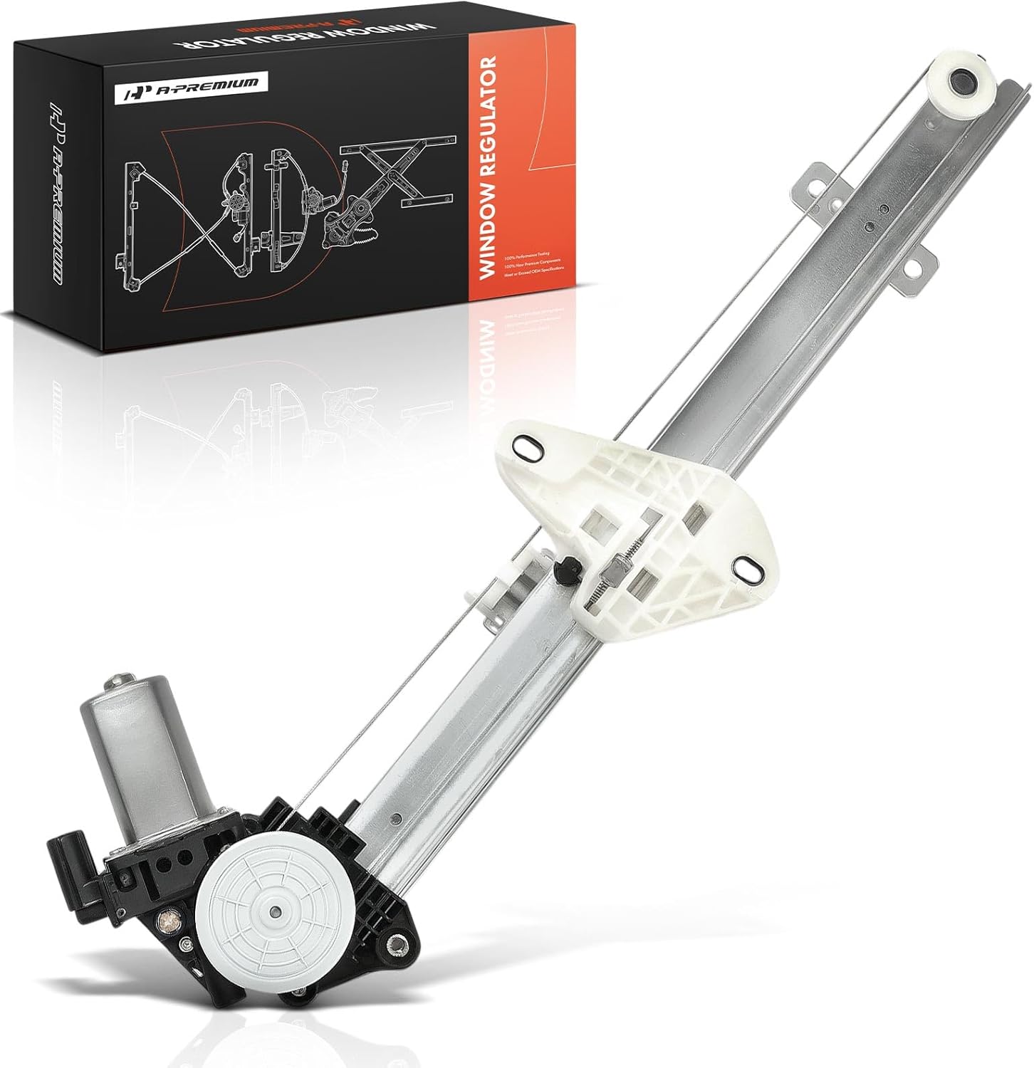 A-Premium Power Window Regulator with Motor Front Driver Side Compatible with Honda Civic 2022-2025 & Acura Integra 2023-2025