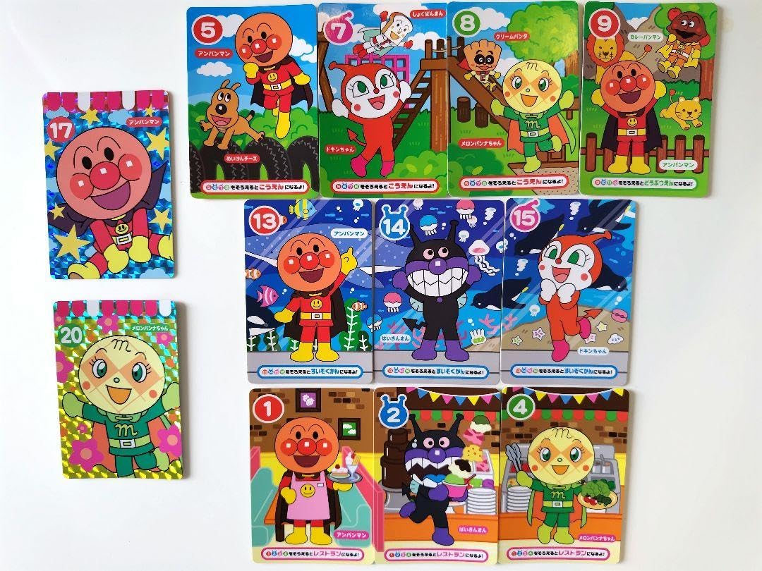 Amazon.co.jp: Includes 12 Anpanman Character Cards : Toys & Games