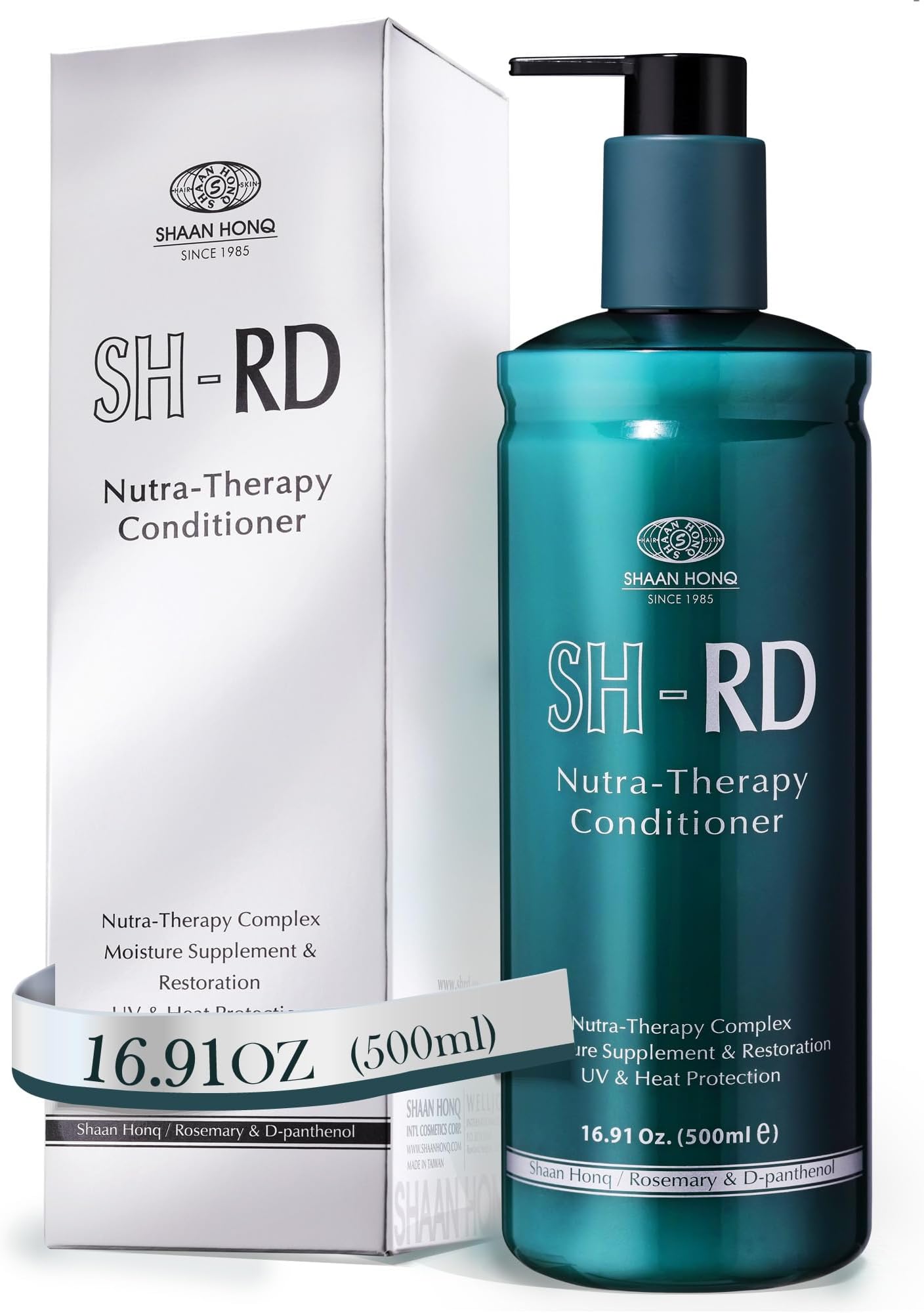 SH-RD Nutra-Therapy Conditioner for Dry Damaged Hair, 16.9oz/500ml - Protein Hair Treatment to Repair Split Ends & Moisture with Keratin for Color-Treated, Frizzy, Bleached Hair