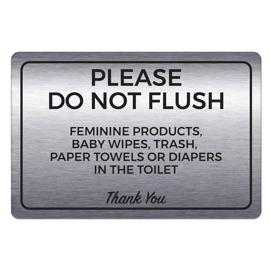 amazon-com-please-do-not-flush-feminine-products-sign-durable-abs-plastic-with-full-adhesive-backing-sign-for-restroom-4x6-office-products for Free Printable Please Do Not Flush Feminine Products Sign Amazon.com : Please Do Not Flush Feminine Products Sign, Durable ABS Plastic with Full Adhesive Backing, Sign for Restroom, 4x6