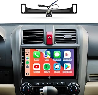 9 Inch Car Radio Stereo for Honda CR-V 2006-2011 Wireless CarPlay Android Auto 5G WiFi GPS Navigation Touch Screen Bluetooth FM RDS HD Backup Camera