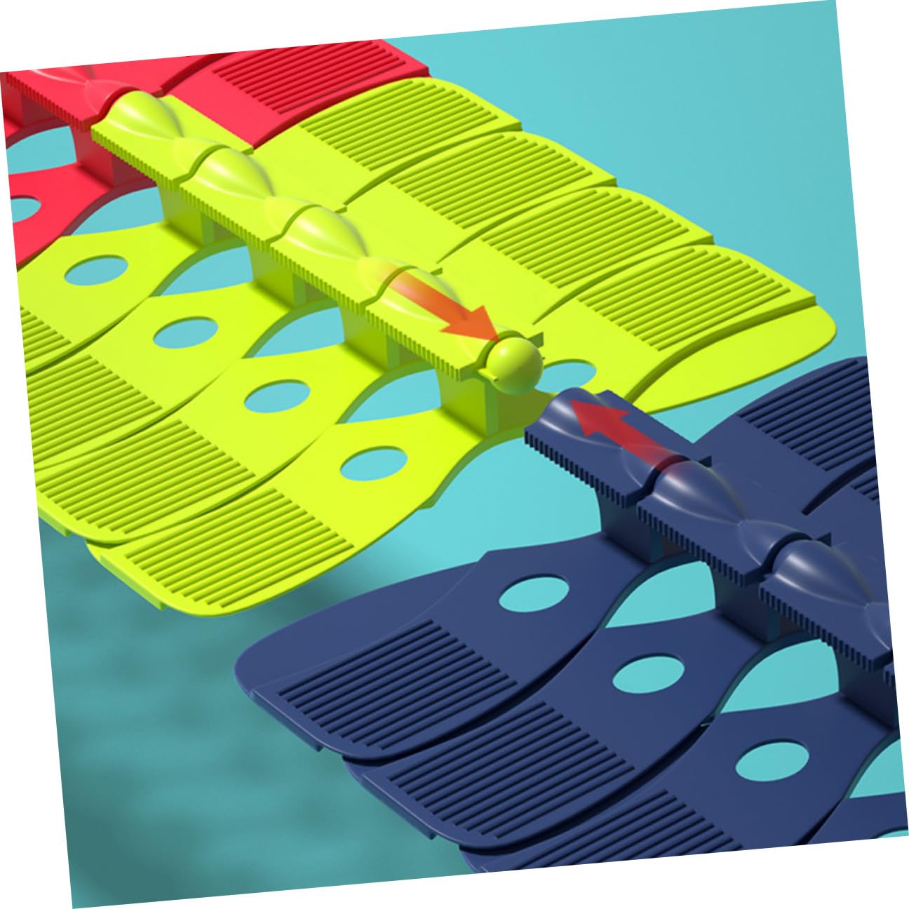 KESYOO Giocattolo da Pista Elettrico Led, Set 46 Pezzi di Piccole Macchinine Giocattolo in Plastica Sicura, Stimola Logica e Abilità Manuali, per Giochi Interattivi Genitore-figlio