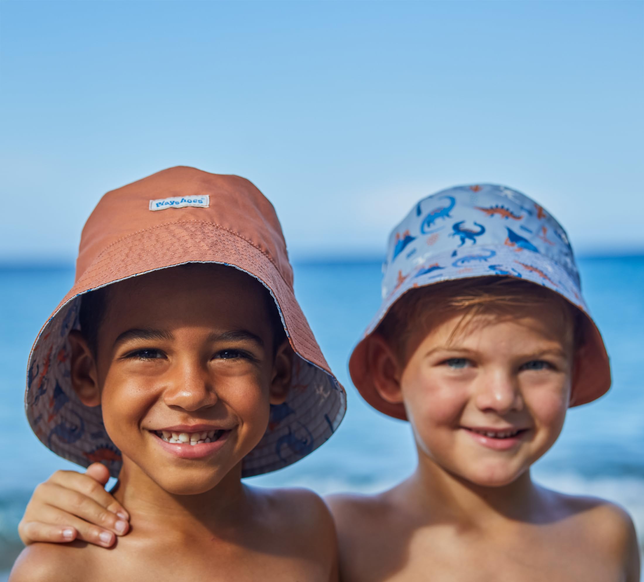 Playshoes Gorro de Natación - Sombrero para el Sol Unisex niños