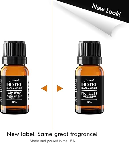 Miniatura 2 de AirScent My Way - Aceite difusor inspirado en The 1 Hotel Miami Scent Mezcla de aceites aromáticos prémium My Way para difusores ultrasónicos y sin