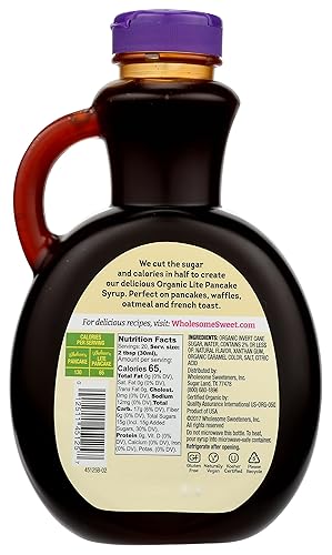 Miniatura 2 de WHOLESOME Jarabe de PanCAKE LITE ORG 20 onzas