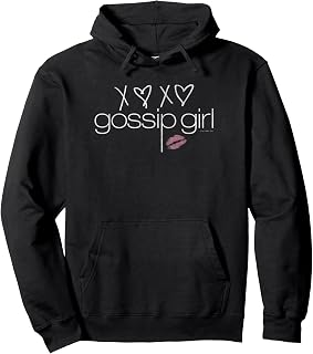 Gossip Girl Lipstick XOXO Logo Pullover Hoodie