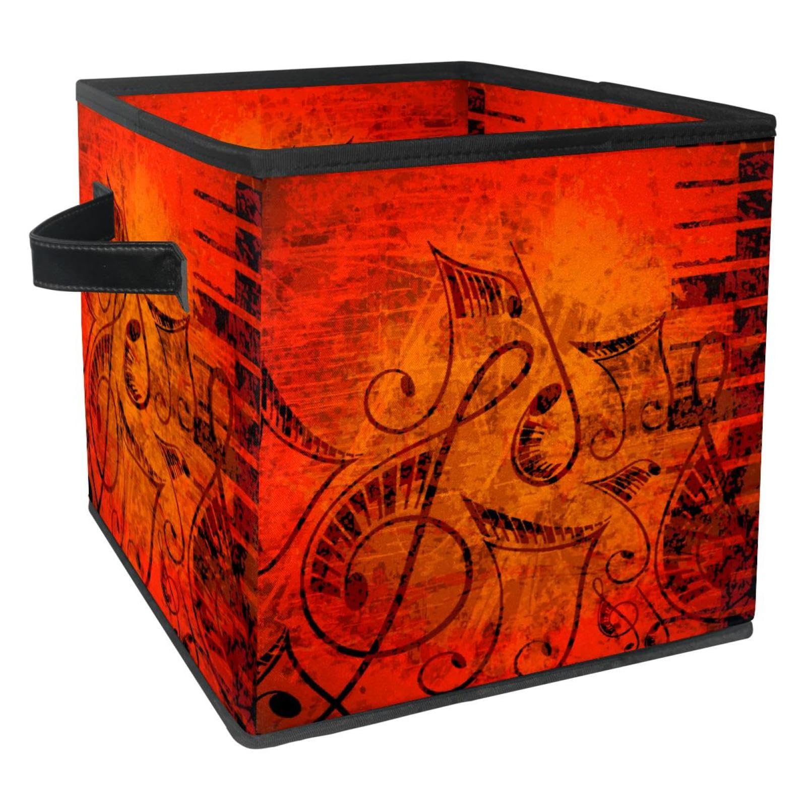 Organiseur en tissu haut de gamme motif touches de piano chic