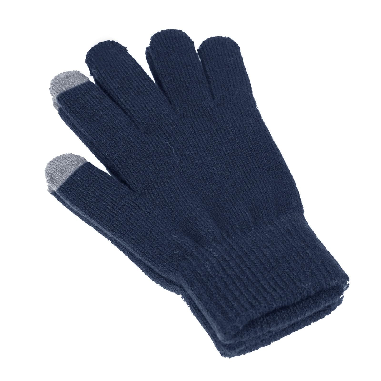 Guantes de punto de invierno de alta densidad con aislamiento térmico 7