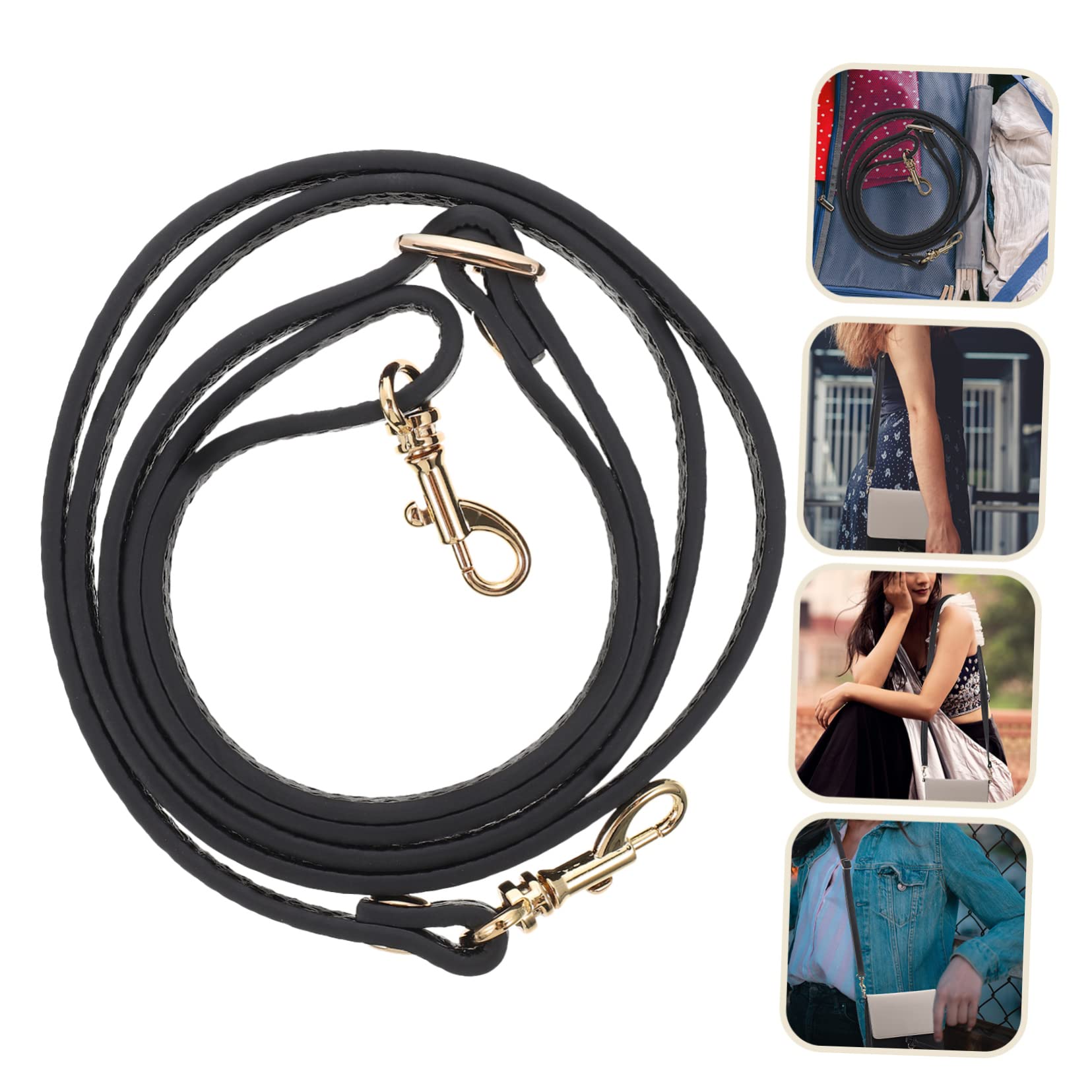 VILLCASE 4stücke Crossbody Bag Schultergurt Pu Ersatzgurt Für Handtaschen Verstellbar Karabiner Für Umhängetaschen Und Handtaschen