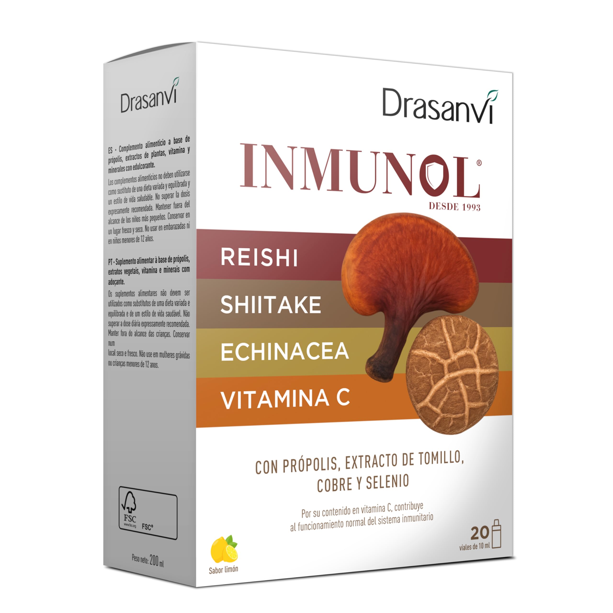 INMUNOL 20 VIALES DRASANVI