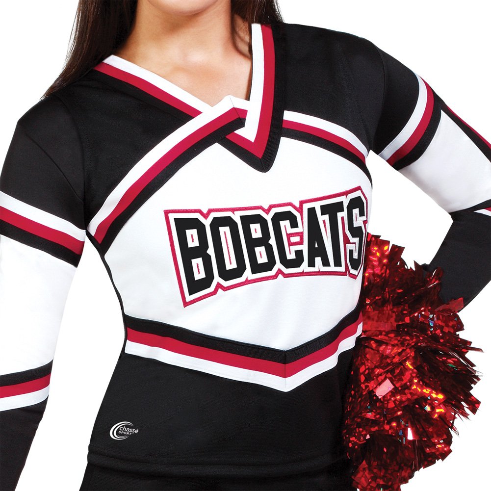 chassé Girls' Performance Legacy Bodyliner Dark Green/White/Black Youth Small