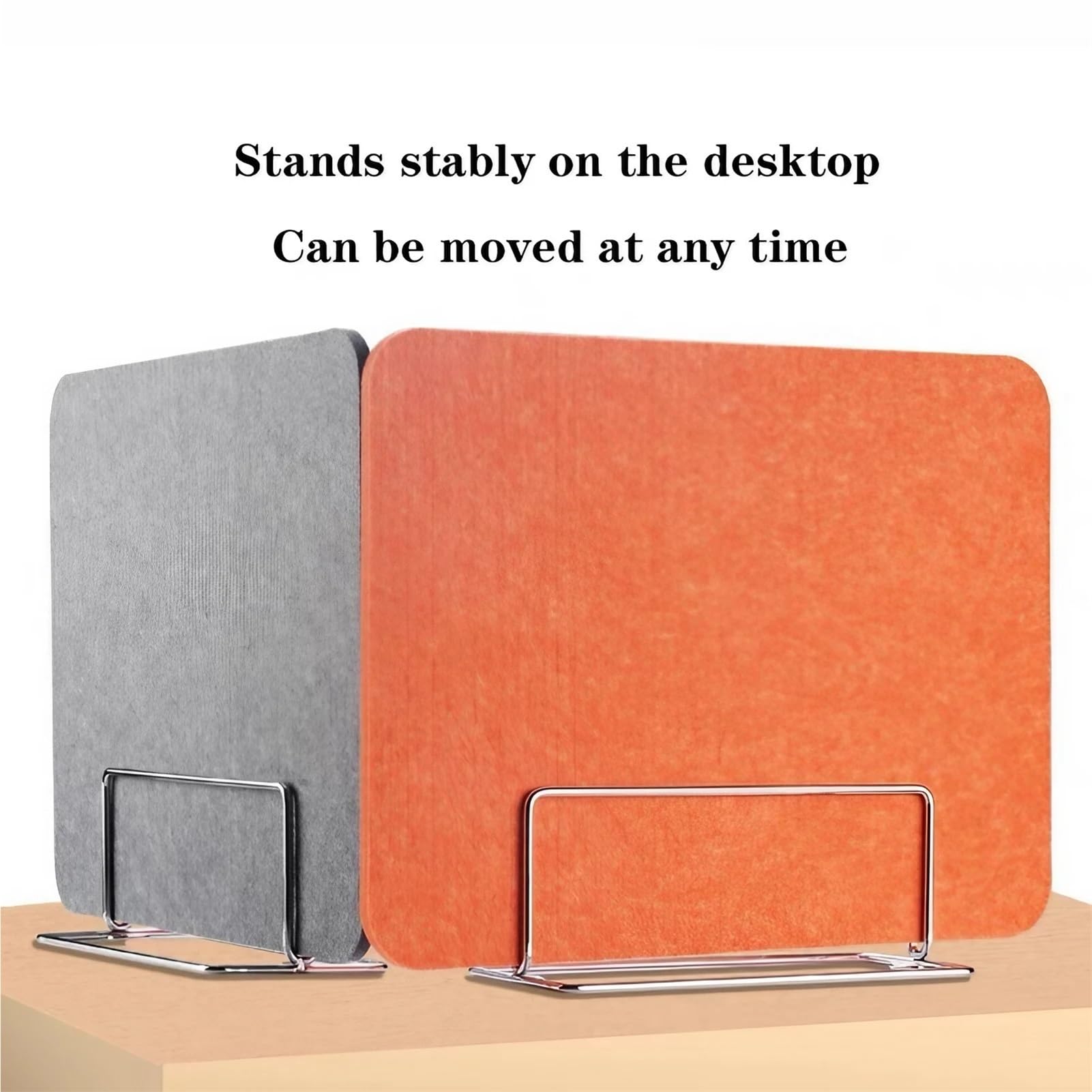 Set di divisori da scrivania blu, 2 pezzi pannello acustico e protezione per starnuti, divisorio per ufficio per casa, scuola o reception (30 x 100 cm) per migliorare la riduzione del rumore.
