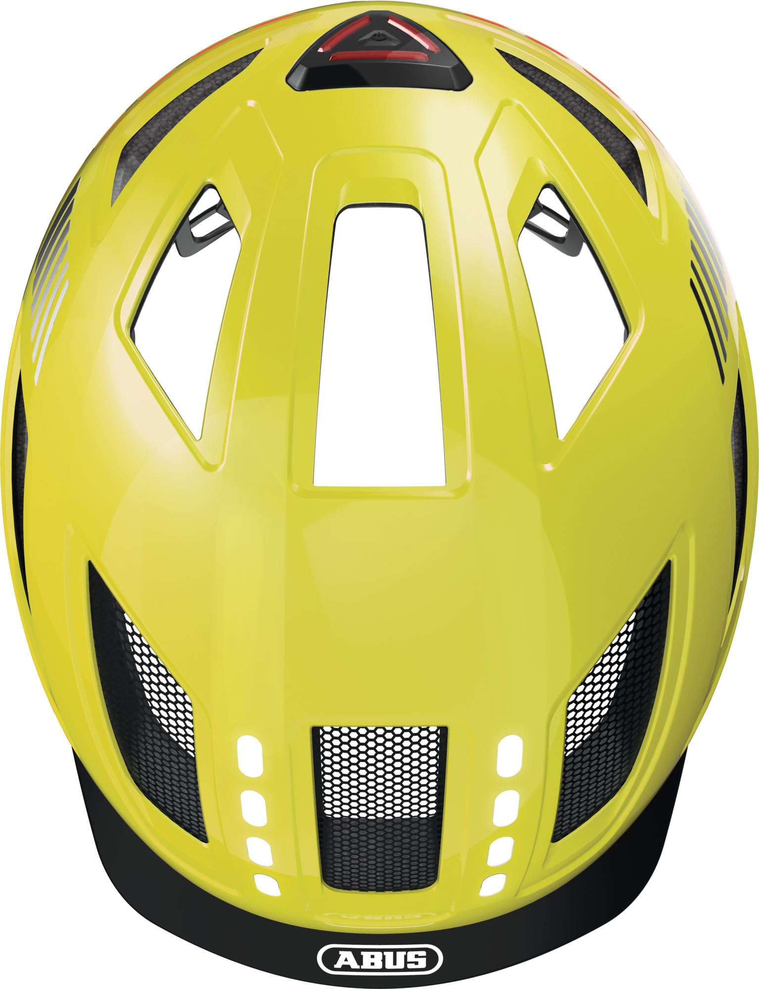 ABUS Fahrradhelm mit Licht - Hyban 2.0 LED - Vorder- und Rücklicht & robuste Hartschale - für Damen und Herren