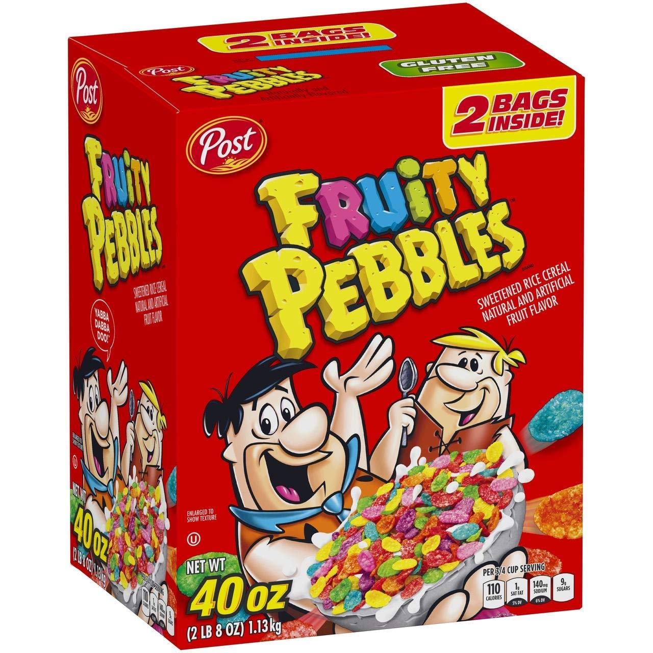 Buy Product of Post Fruity Pebbles Cereal, 40 oz. [Biz ...