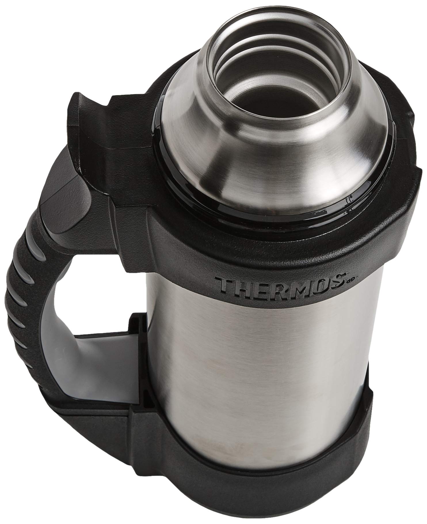 THERMOS 2510TRI2 - Almacenamiento de agua para camping, acero inoxidable/negro