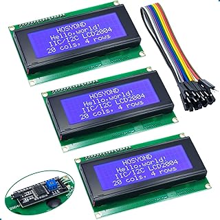 3pcs IIC I2C 2004 LCD Module 20x04 LCD Screen Module Display for Arduino Raspberry Pi
