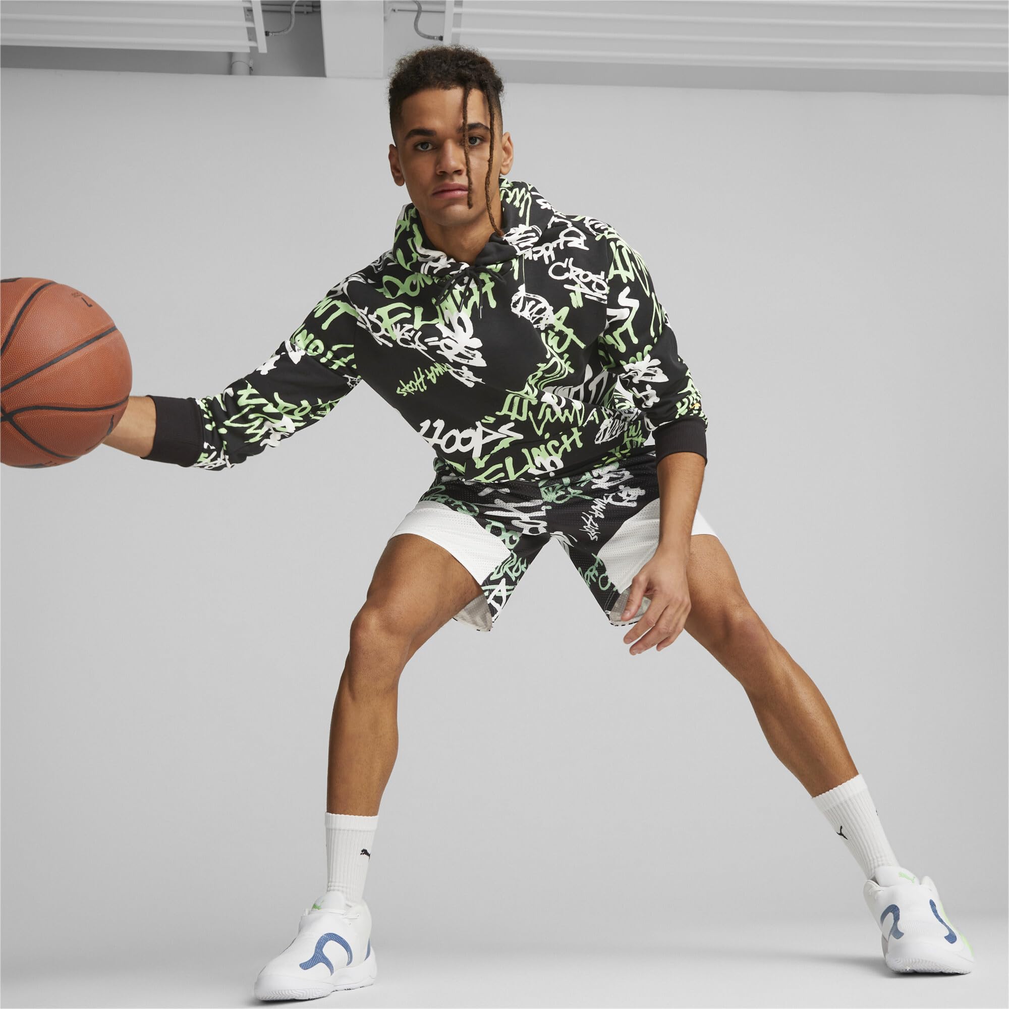 PUMA Rise Nitro Fadeaway, Zapatillas de básquetbol Hombre