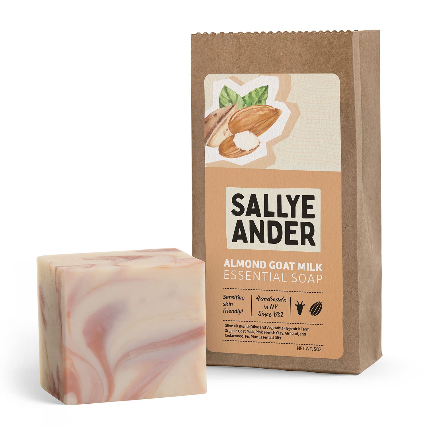 SALLYEANDER Almond Goat Milk